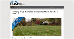 Desktop Screenshot of gumrealtygroup.com